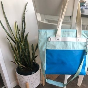 Lululemon Get Zen Blue Gym/Yoga Bag